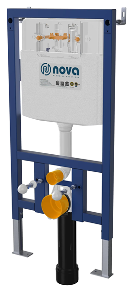 Instalatie cu buton pentru wc suspendat 4553